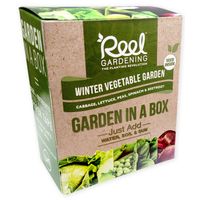 Reel Gardening Winter Vegetable Garden in a Box